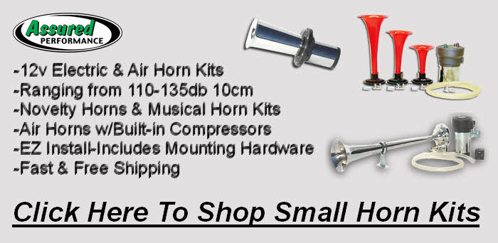 Click Here for Small Electric and Air Horn Kits