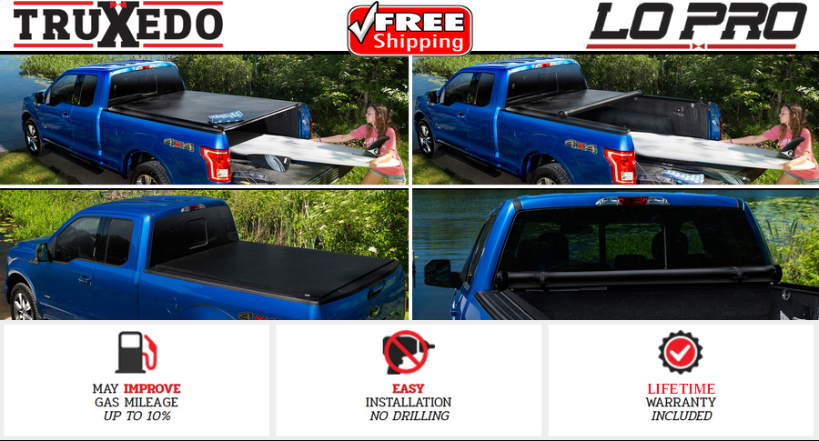 Truxedo Lo Pro Tonneau Roll Up Cover For 14 18 Silverado Sierra 1500 5 8 Bed Ebay