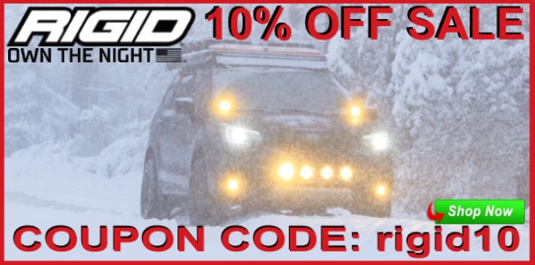 Coupon for Rigid Industries LED Lights