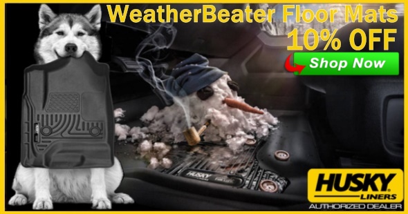 10% OFF Husky WeatherBeater Floor Mats