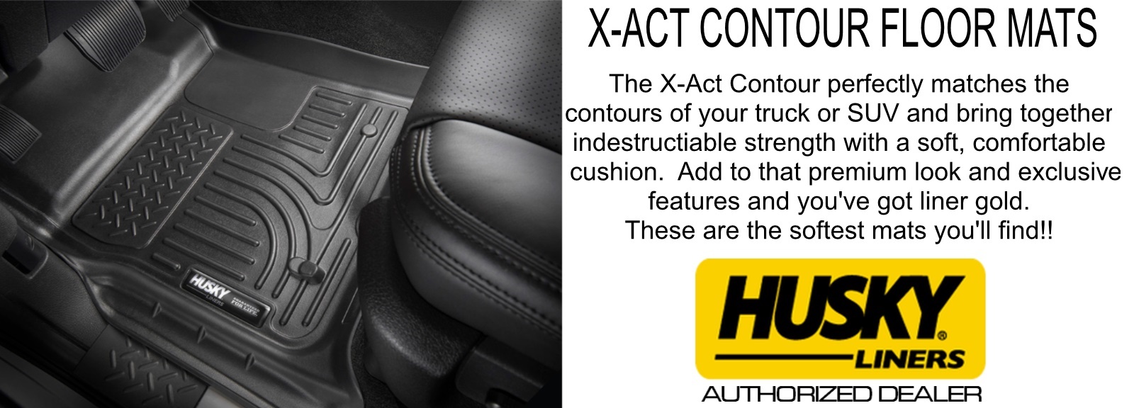 Husky X-ACT Contour Floor Mats