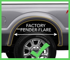Ford-NO Fender Flares